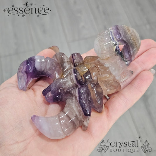 Fluorite Scorpion (hand Carved)