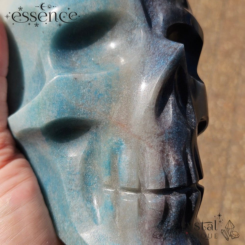 Trolleite Skull – 1.6 kg – Carved by Pitico, Brazil
