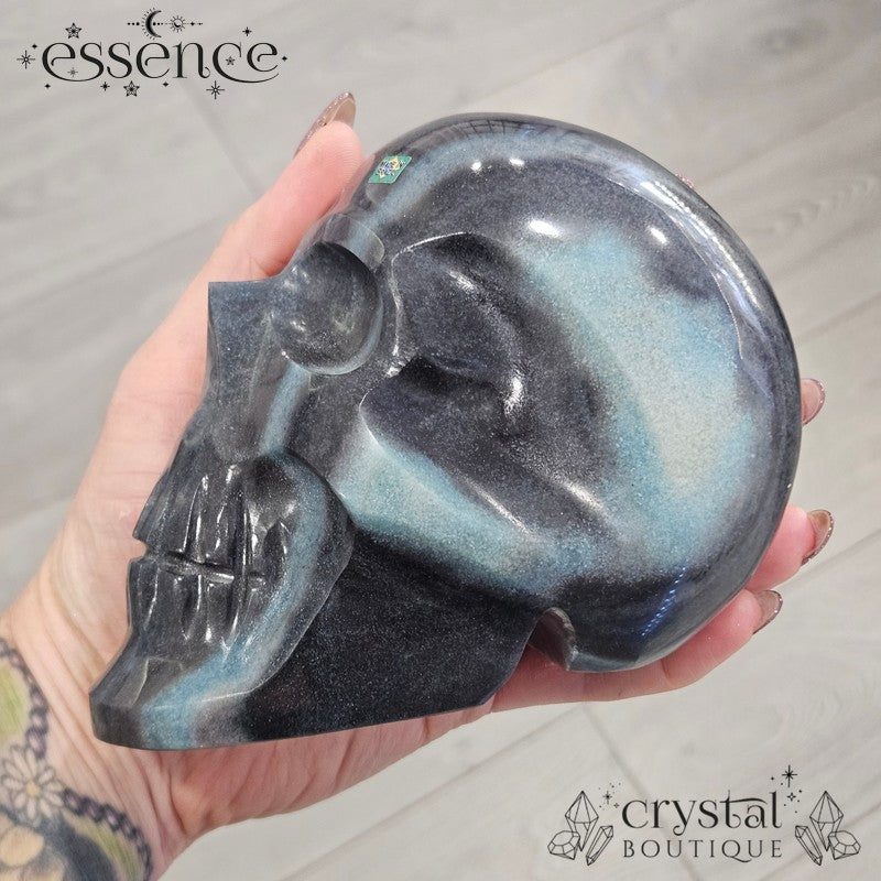 Trolleite Skull – 1.6 kg – Carved by Pitico, Brazil