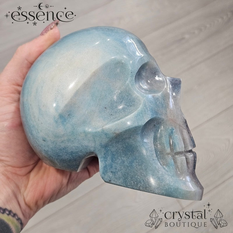 Trolleite Skull – 1.6 kg – Carved by Pitico, Brazil