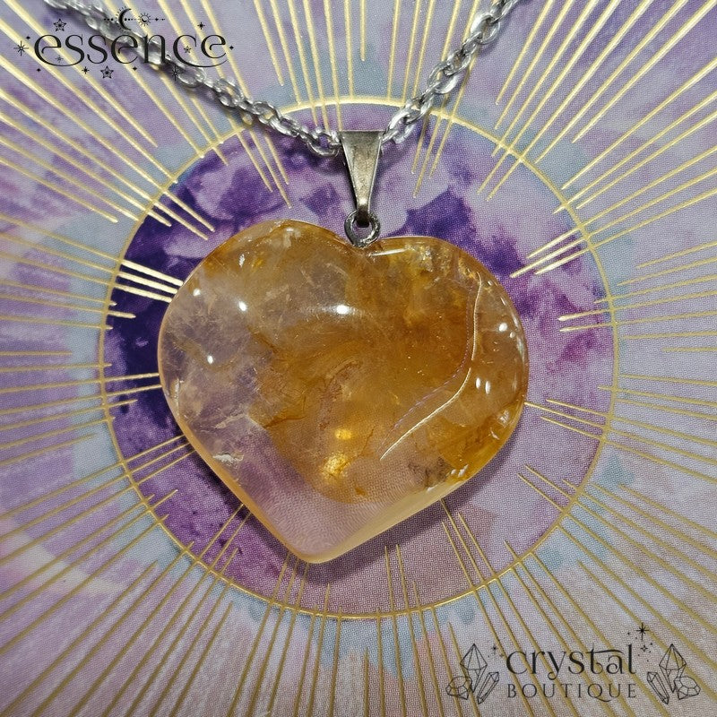 Golden Healer Quartz Pendant