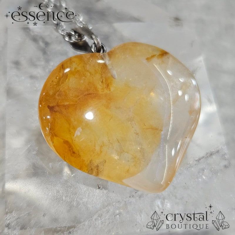 Golden Healer Quartz Pendant