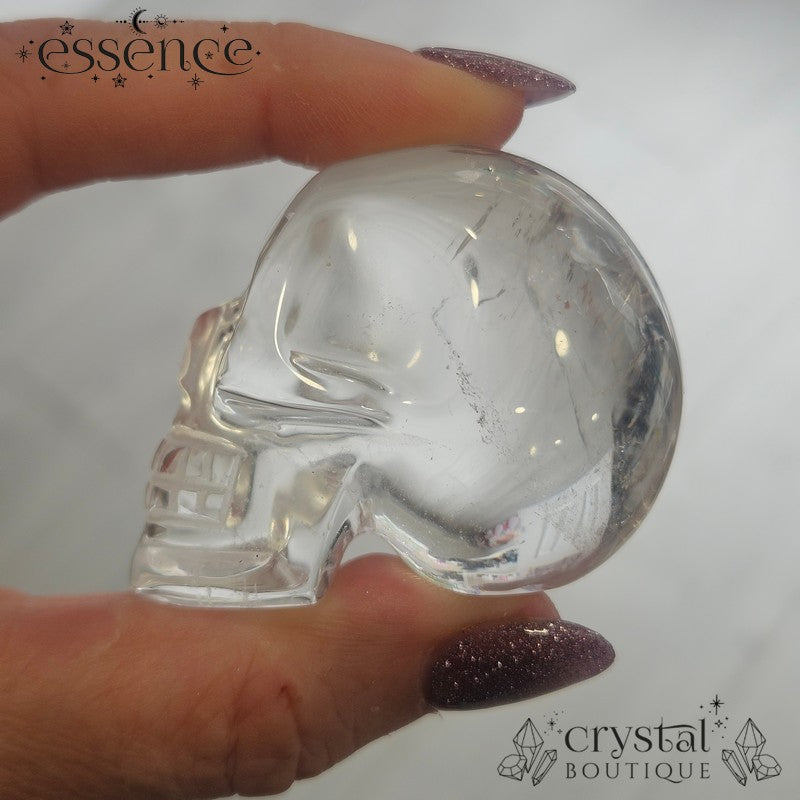 Clear Quartz Skull
