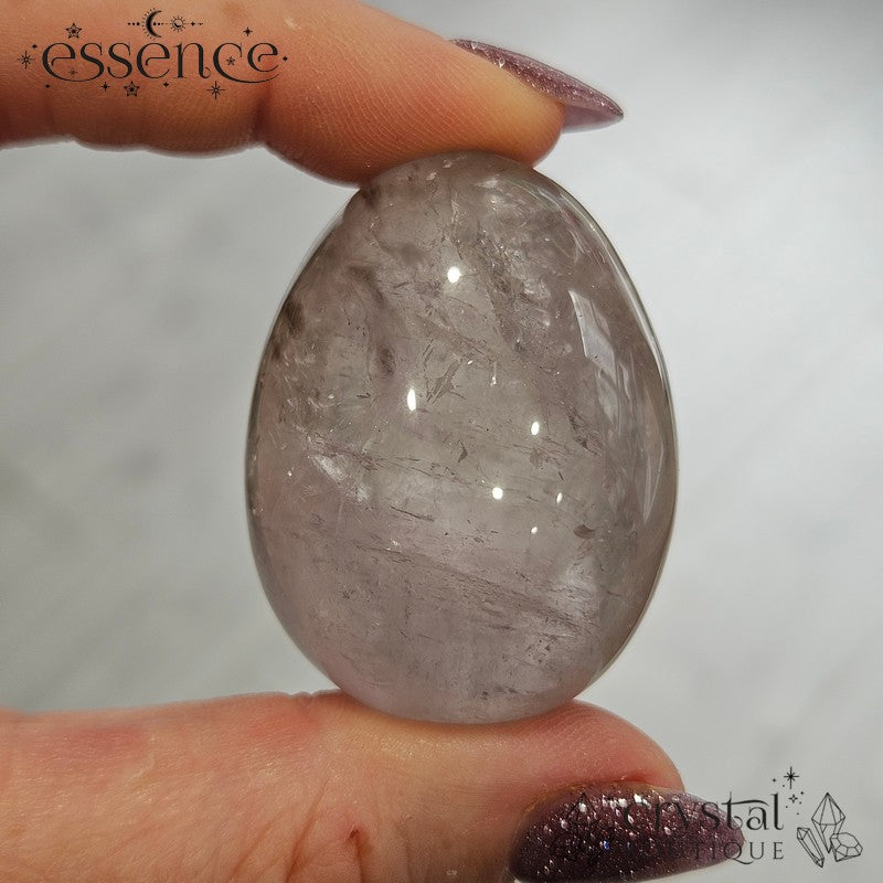 Smoky Quartz with Amethyst Egg