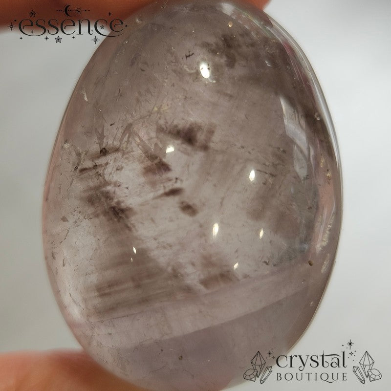Smoky Quartz with Amethyst Egg