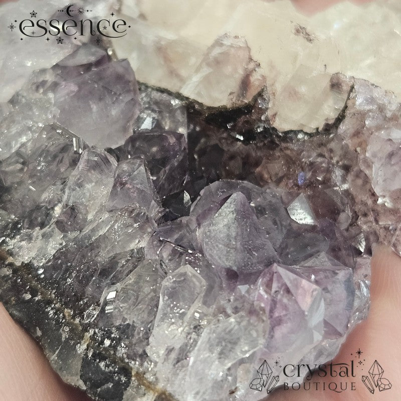 Amethyst & Calcite Cluster