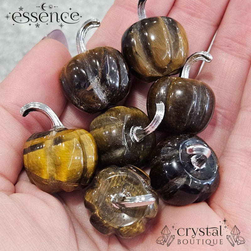 Tigers eye Mini Pumpkin