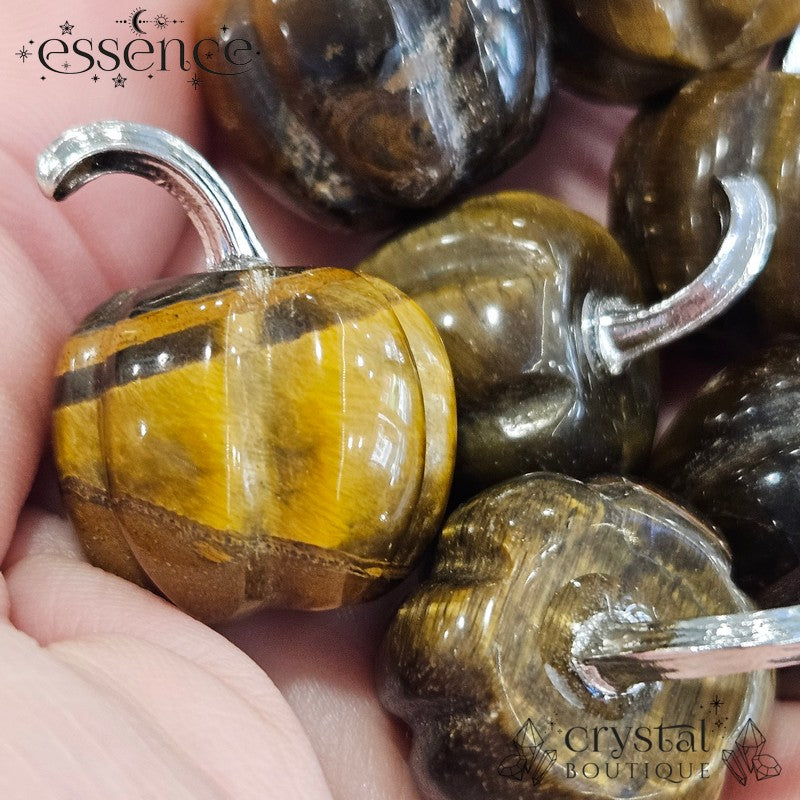 Tigers eye Mini Pumpkin