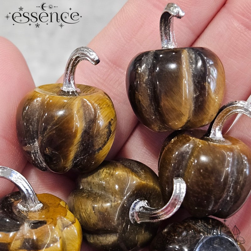 Tigers eye Mini Pumpkin