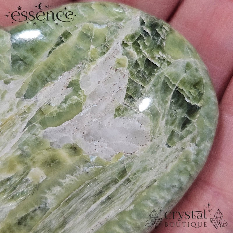 Tremolite Heart With Inclusions