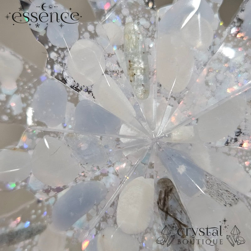 Crystal Resin Snowflake Decoration