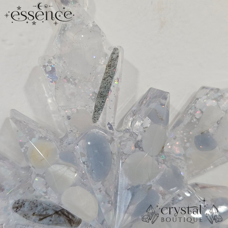 Crystal Resin Snowflake Decoration