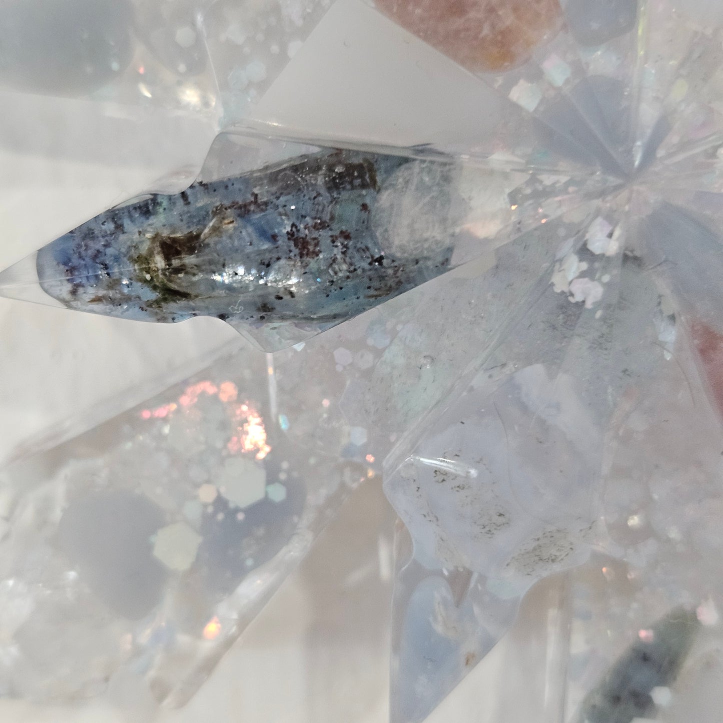 Crystal Resin Snowflake Decoration