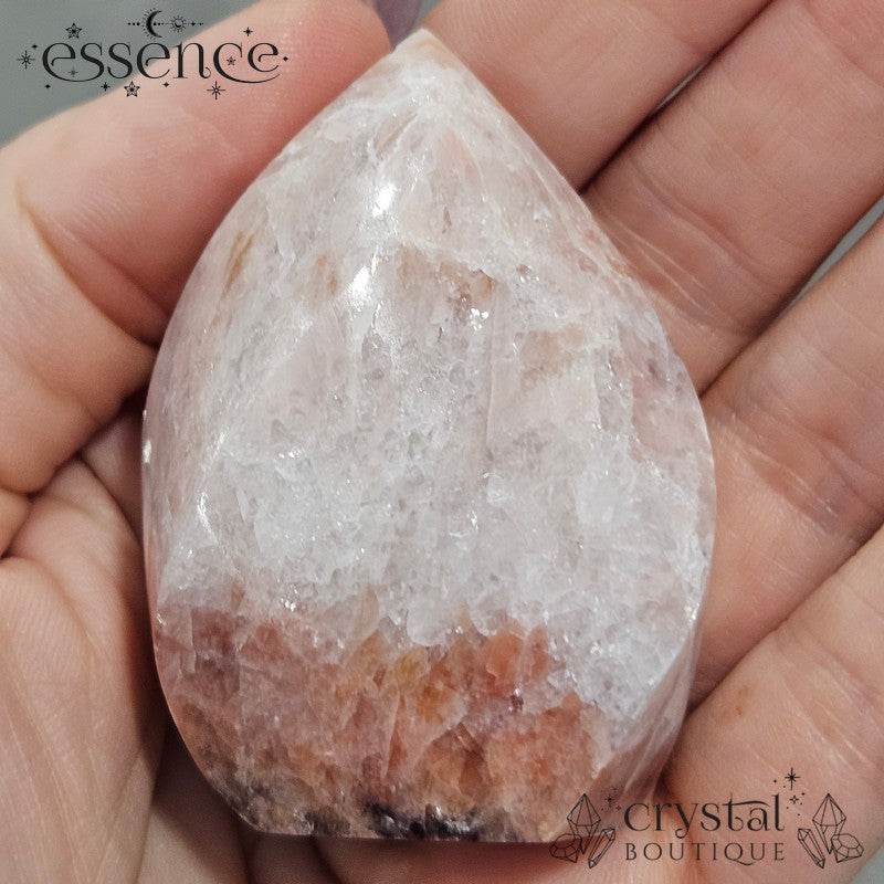 Pink Calcite Flame