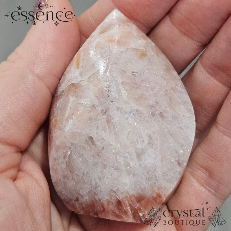 Pink Calcite Flame