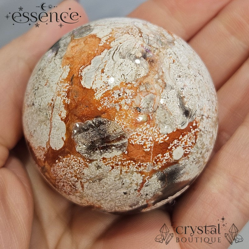 Money Agate Sphere