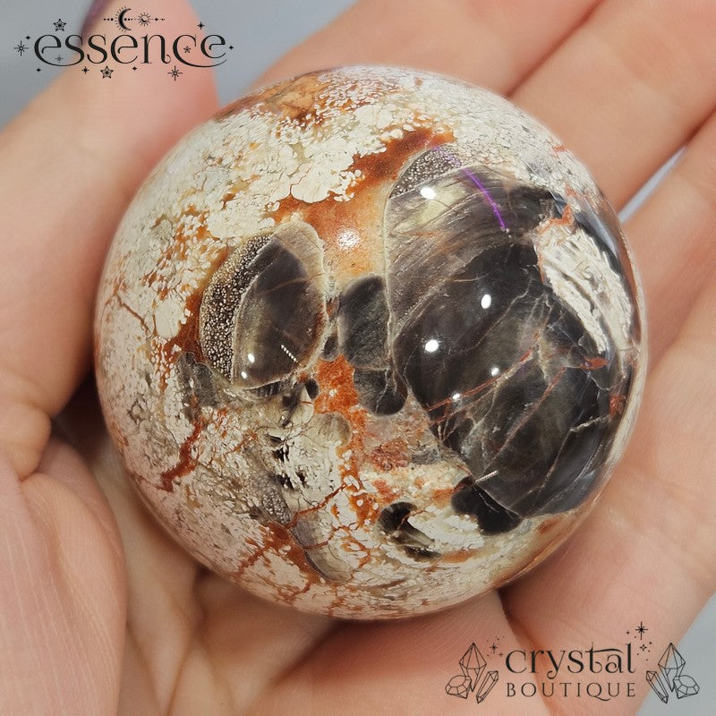 Money Agate Sphere