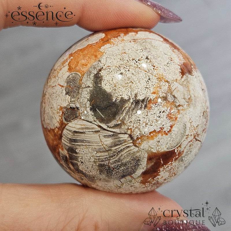 Money Agate Sphere