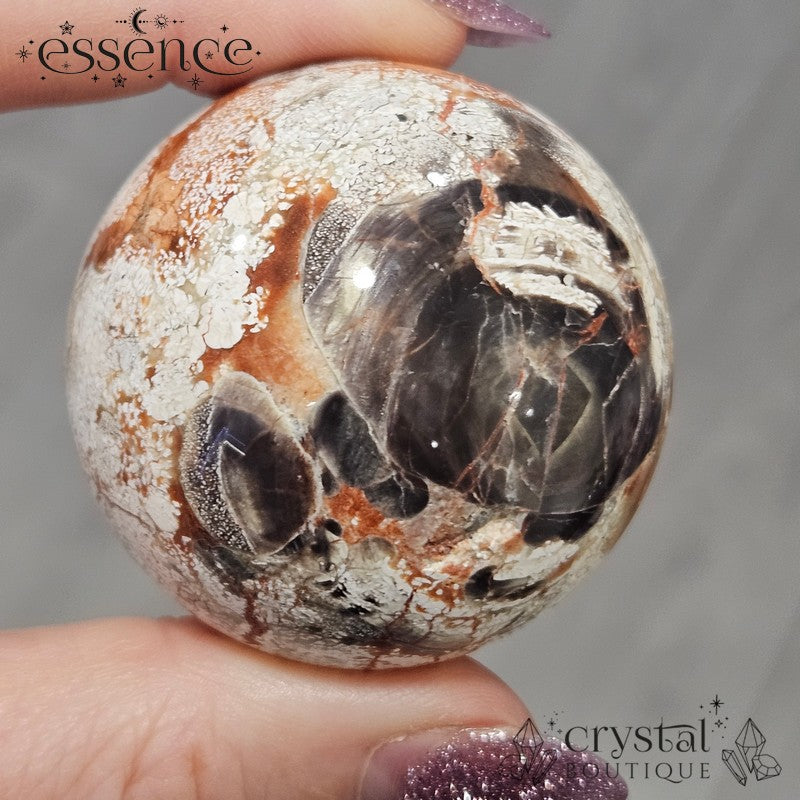 Money Agate Sphere