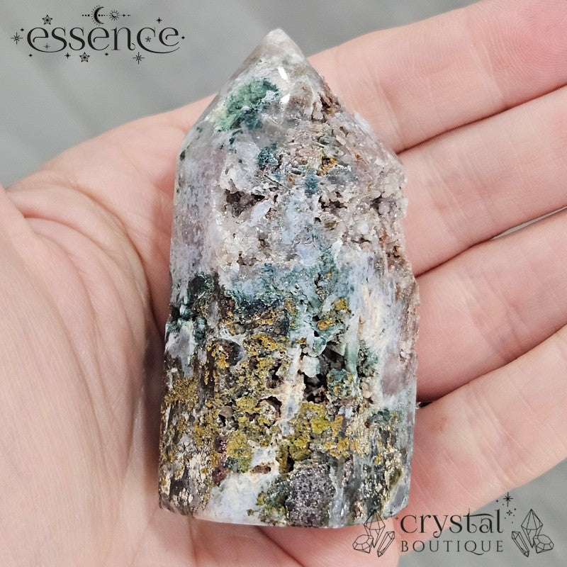 Pink Amethyst Tower – Earthy Sparkle & Soothing Strength 99g