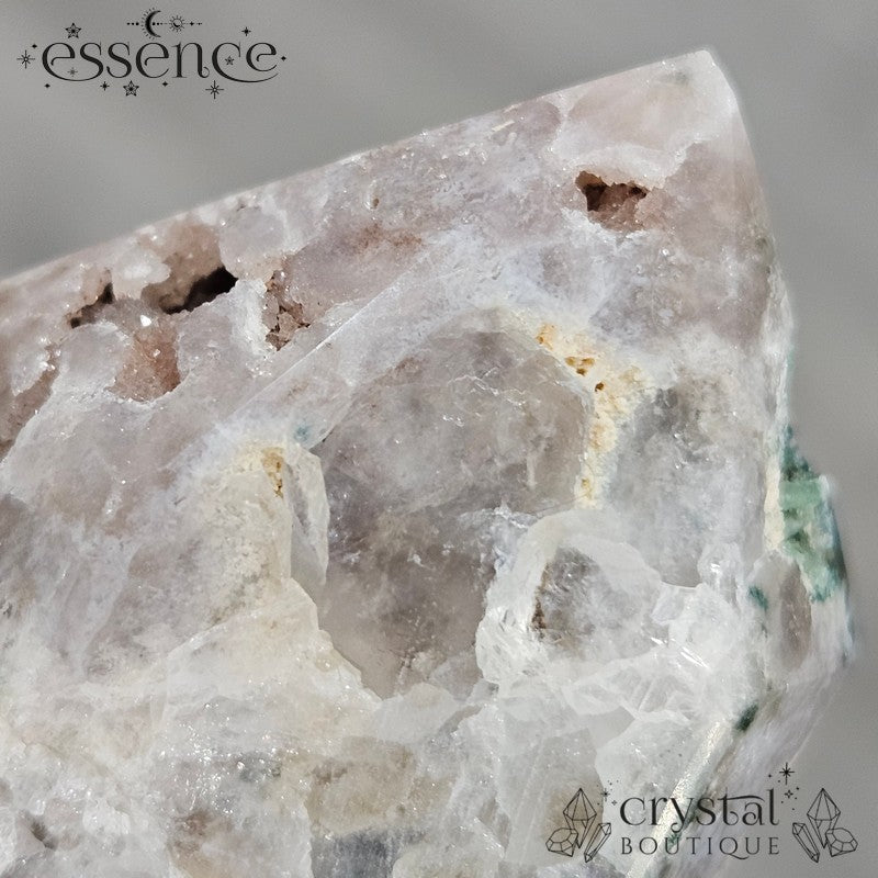 Pink Amethyst Tower – Earthy Sparkle & Soothing Strength 99g