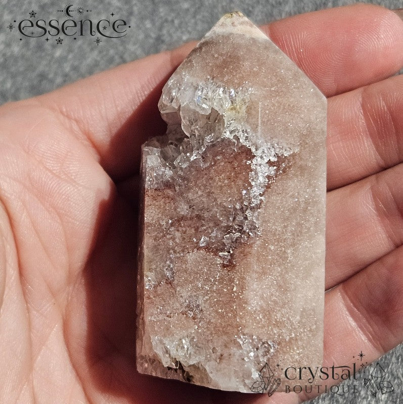Pink Amethyst Tower - Gentle strength & Calm