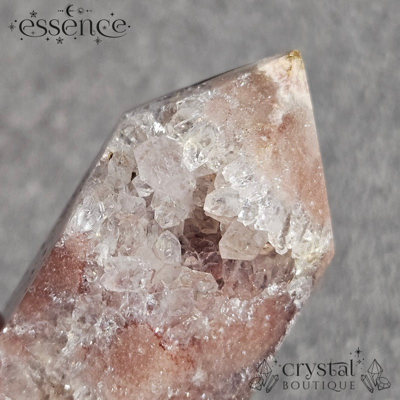 Pink Amethyst Tower - Gentle strength & Calm