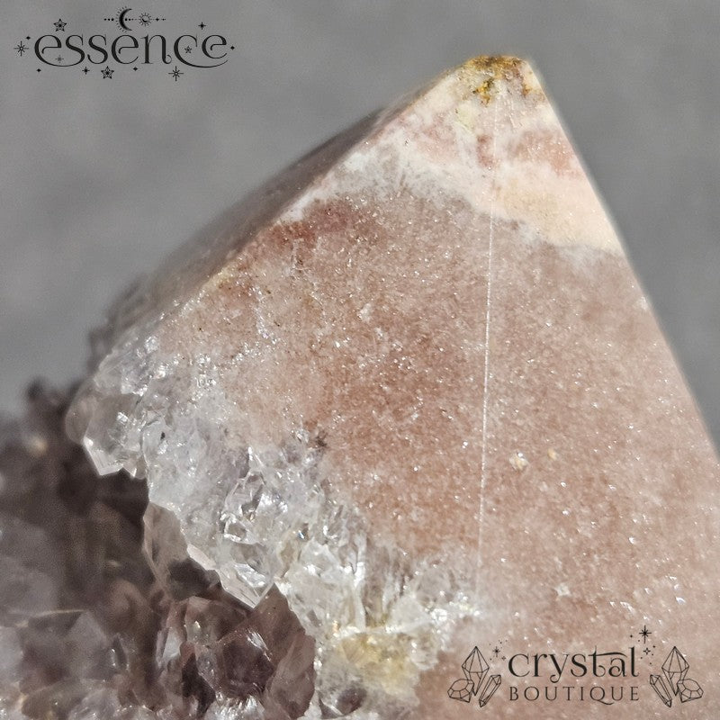 Pink Amethyst Tower - Gentle strength & Calm