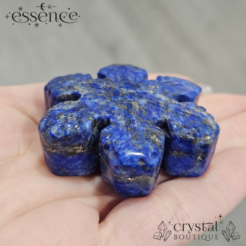 Lapis Lazuli Snowflakes