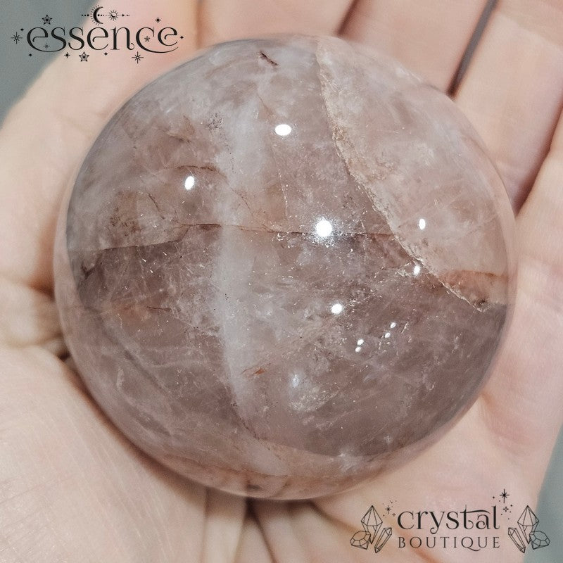Fire Quartz Spheres