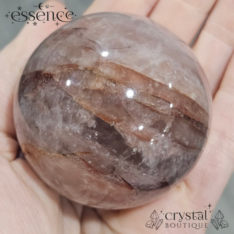 Fire Quartz Spheres