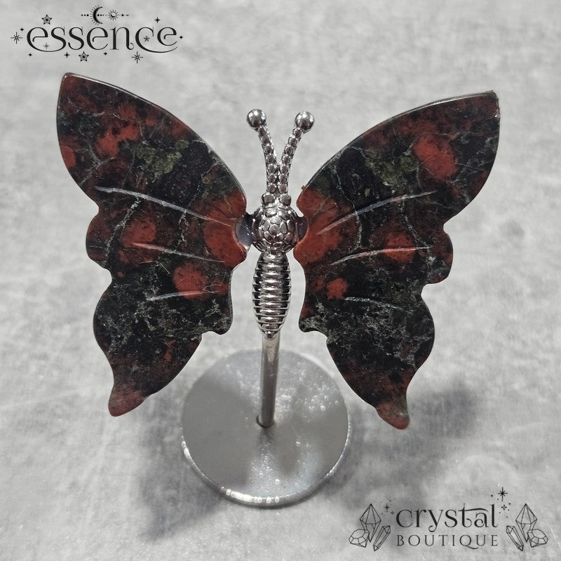 Dragon Blood Jasper Butterflies 🦋