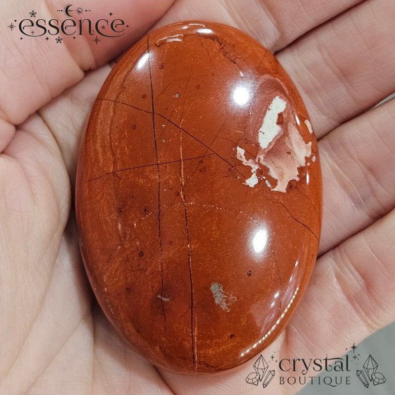 Red Jasper Palm Stones (large)