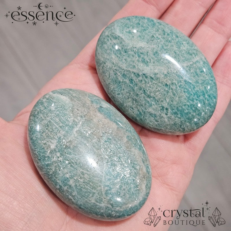 Amazonite Palm Stones (large)