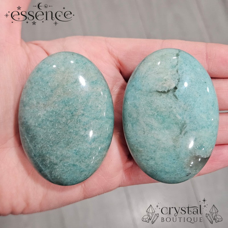 Amazonite Palm Stones (large)