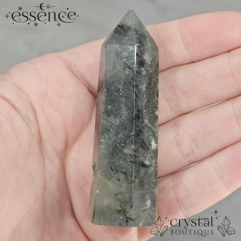 Prehnite With Epidote Towers