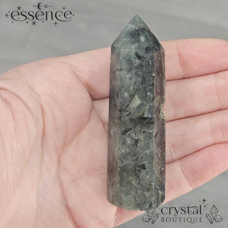 Prehnite With Epidote Towers