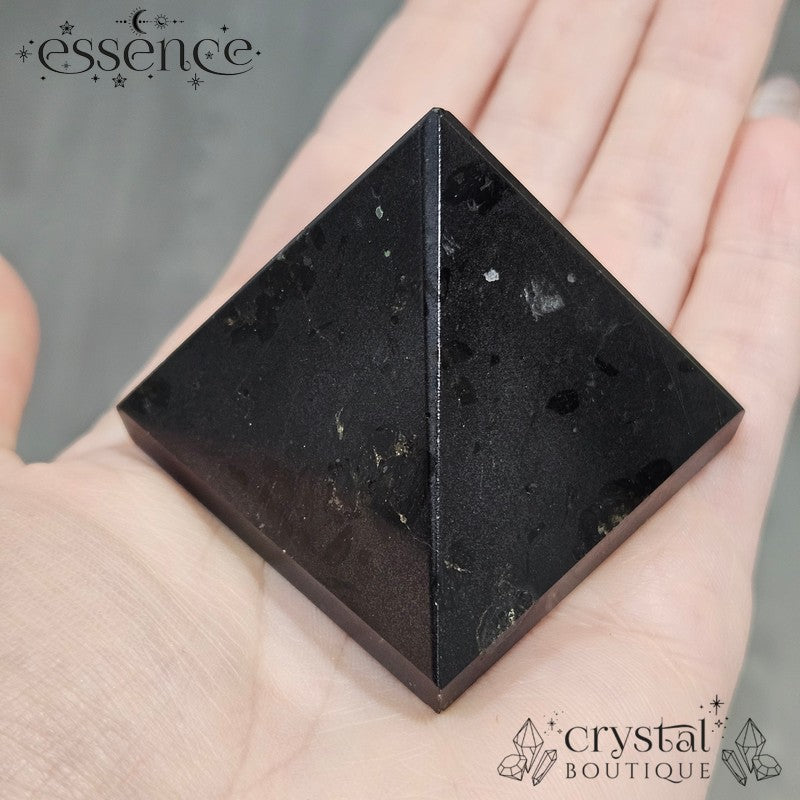Black Tourmaline Pyramids