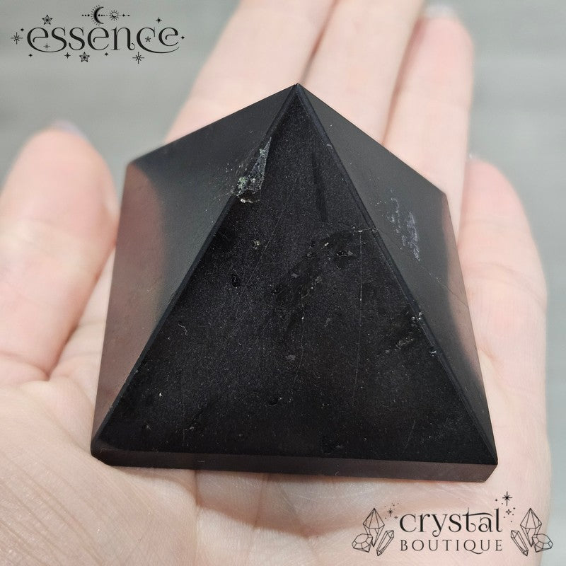 Black Tourmaline Pyramids