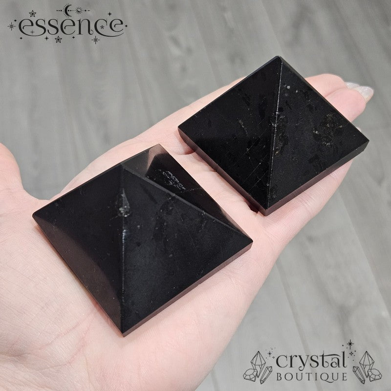 Black Tourmaline Pyramids