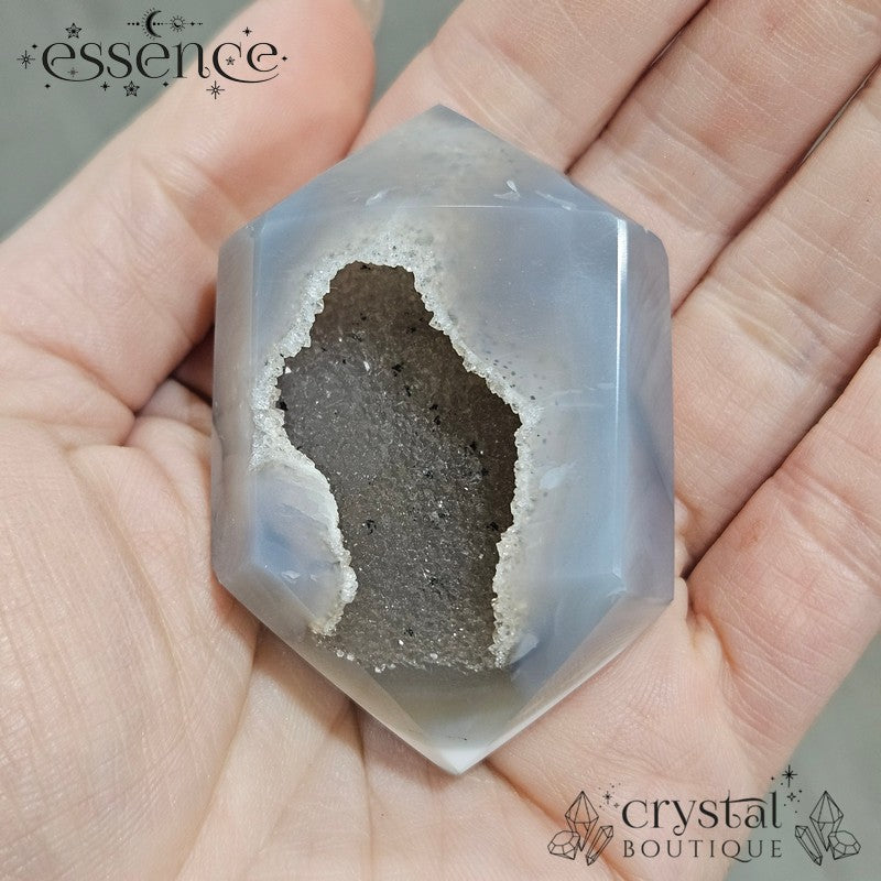 Agate Druzy Double point free forms