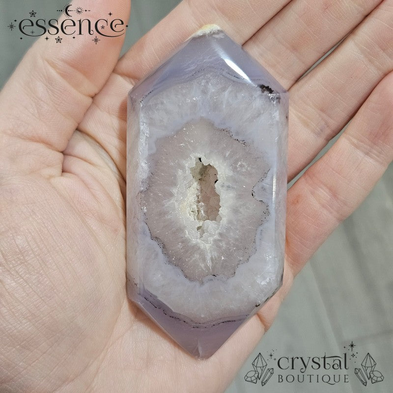 Agate Druzy Double point free forms