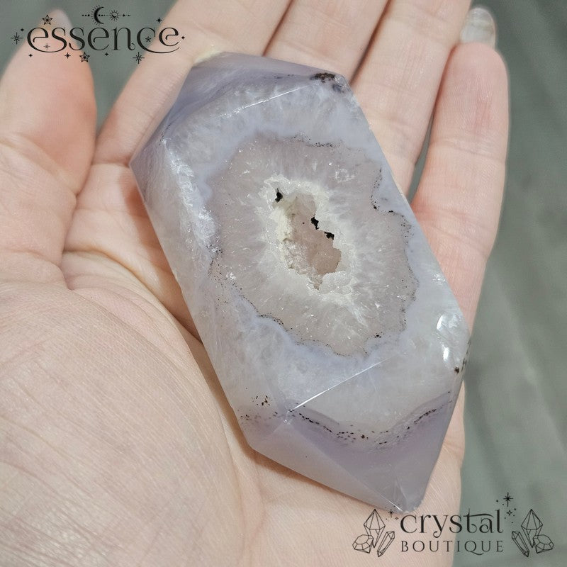 Agate Druzy Double point free forms