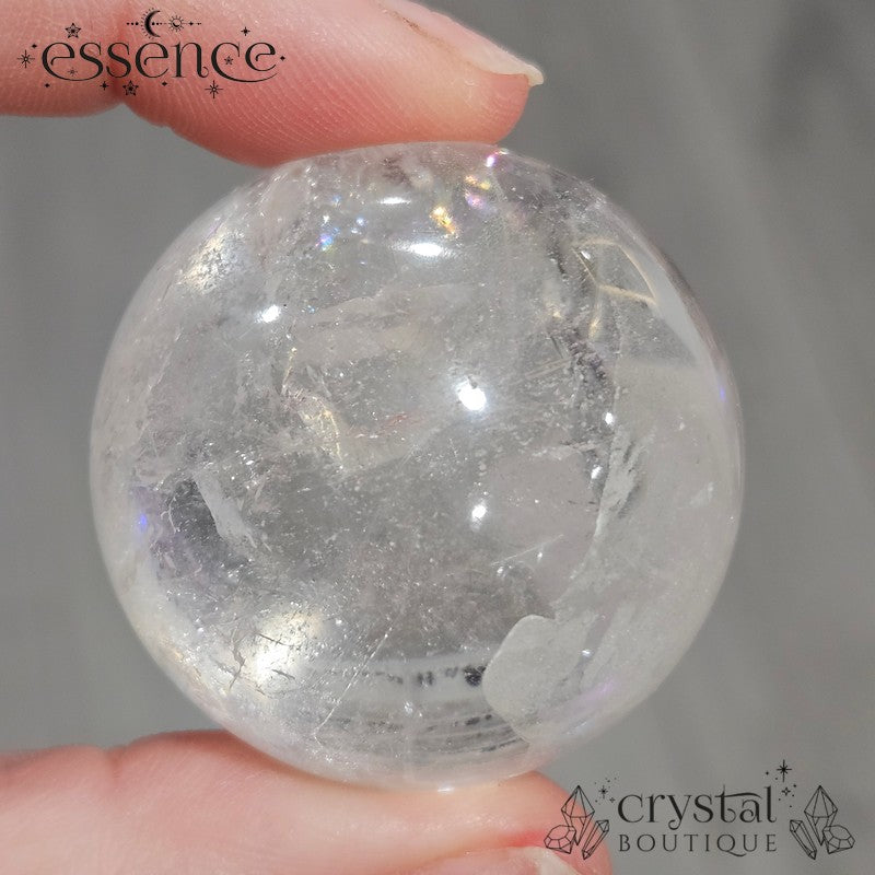 Clear Quartz Mini Sphere – 82g (Brazil)
