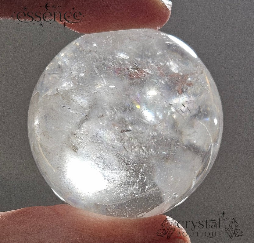 Clear Quartz Mini Sphere – 82g (Brazil)