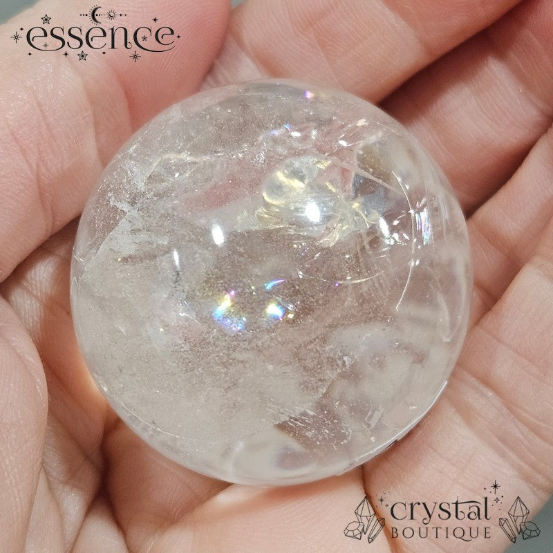 Clear Quartz Mini Sphere – 82g (Brazil)