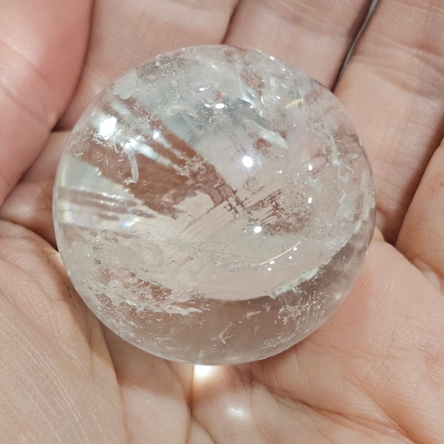 Brazilian Clear Quartz Sphere – 86g