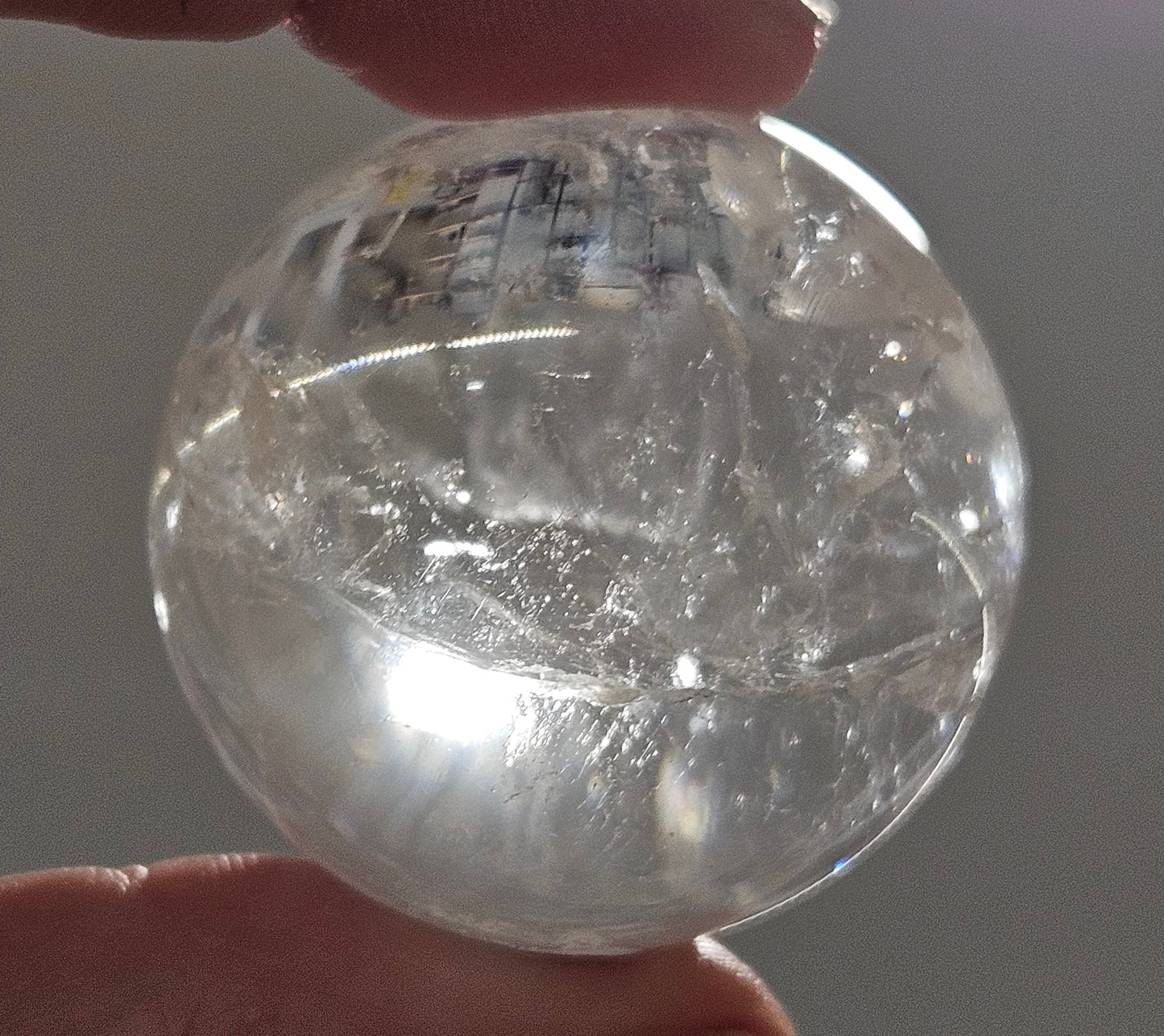 Brazilian Clear Quartz Sphere – 86g