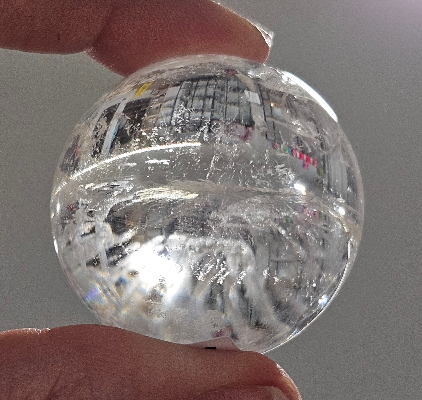 Brazilian Clear Quartz Sphere – 86g