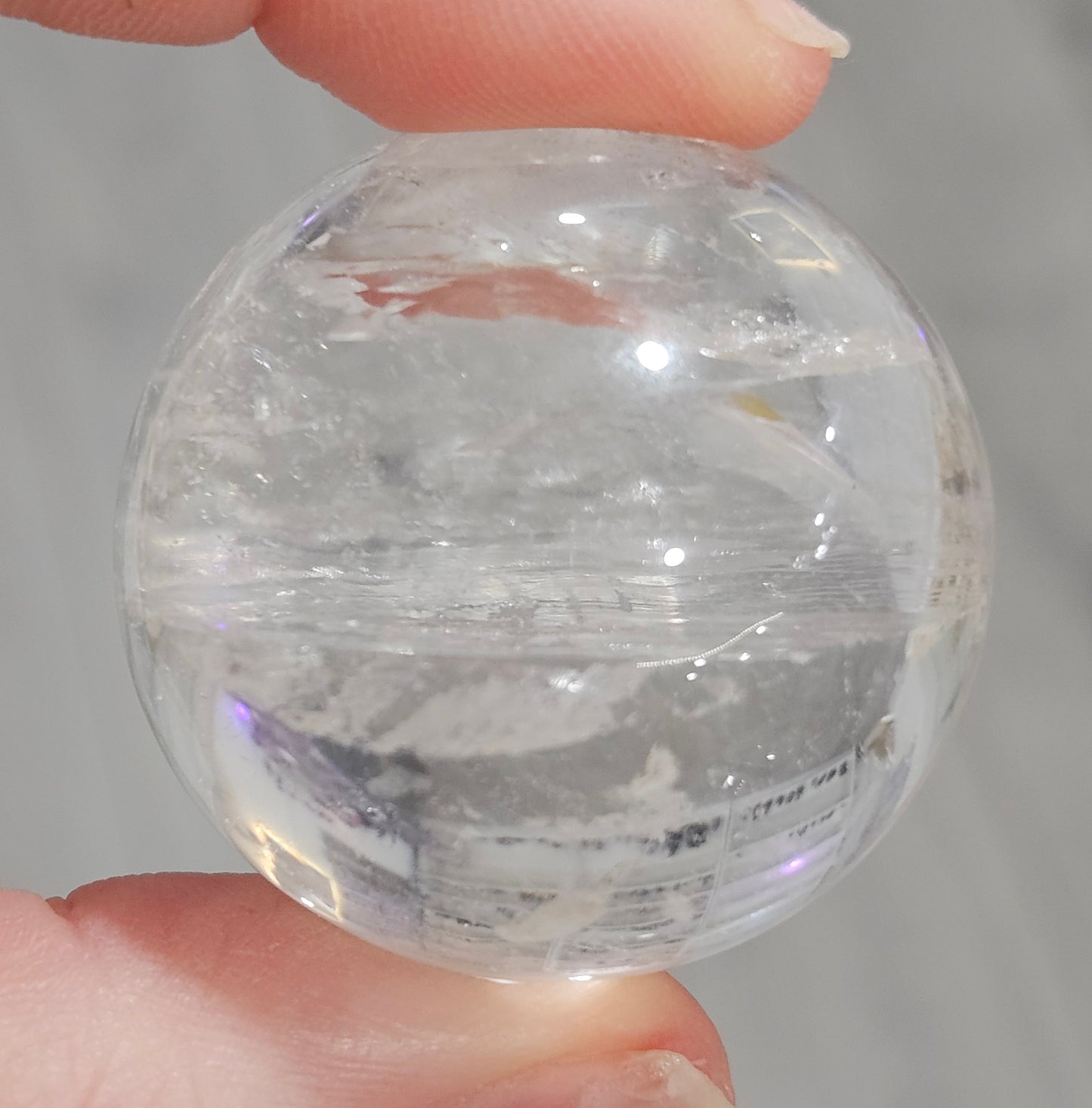 Brazilian Clear Quartz Sphere – 86g